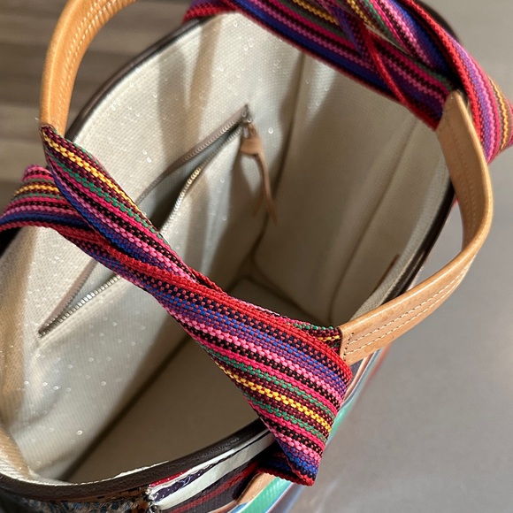 Consuela Multicolor Striped Tote - Picture 5 of 8